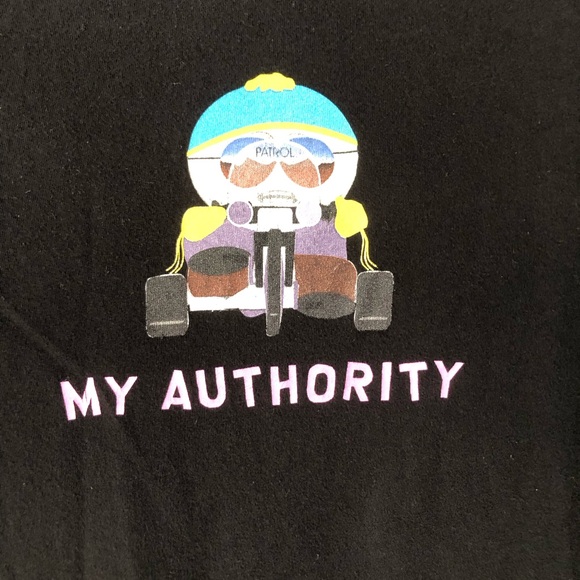 2006 South Park Comedy Central Cartman Respect My Authority Baby Doll Tee - Picture 5 of 6